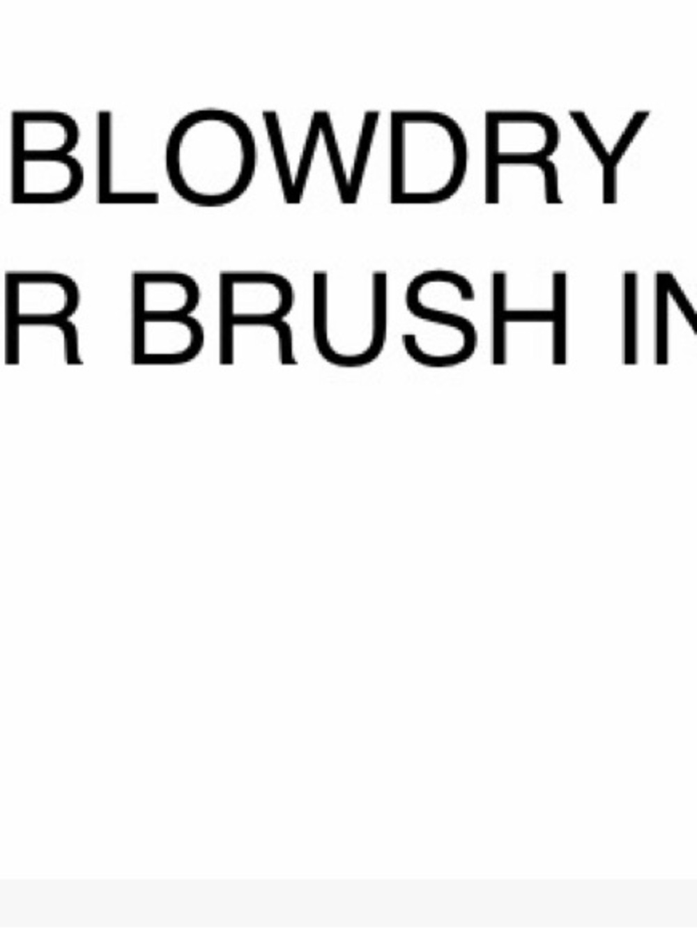 ghd White Brush Insert for Round Blow-Dry Brushes